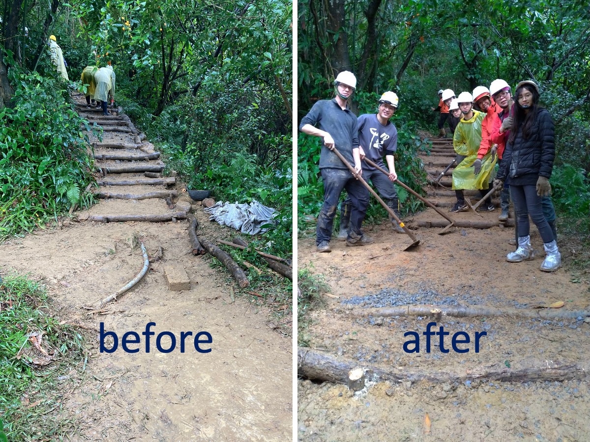 《步道學》之手作步道實作
