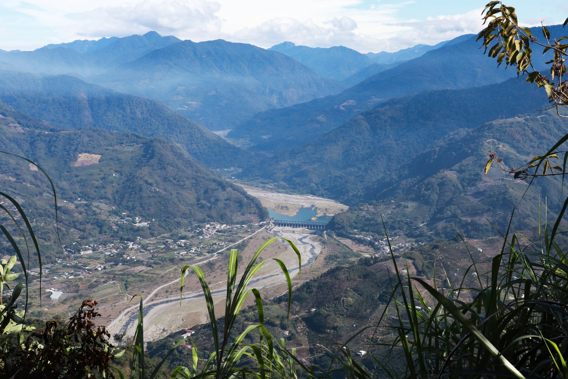 壯麗的大安溪谷：大克山砲台古道